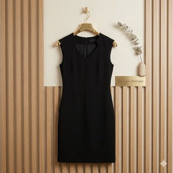 Alex Marie Dresses & Skirts - ALEX MARIE WOMEN DRESS SZ |4| SLEEVELESS BLACK V NECK Retail $128